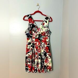 Women’s HAUTE MONDE Floral Dress - Size XL